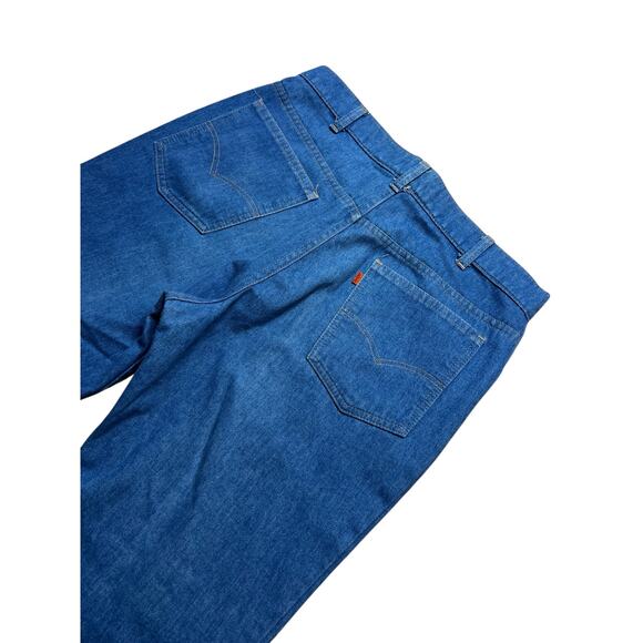 Vintage 1980s LEVI'S Skosh More Room Orange Tab Denim Men's Jeans Unworn 34x29 - Picture 11 of 13